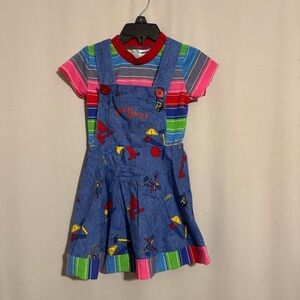 Girls Chucky costume